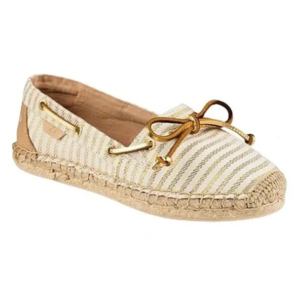 2/20 SALE Sperry Katama SAND/GOLD espadrille flats - Picture 10 of 10
